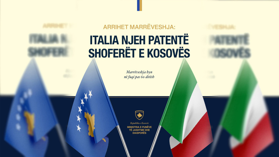 Italia njeh patentë shoferët e Kosovës